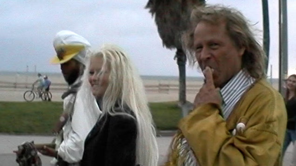 Linda Lampenius ja Peter Nygård Los Angelesissa 1990-luvulla